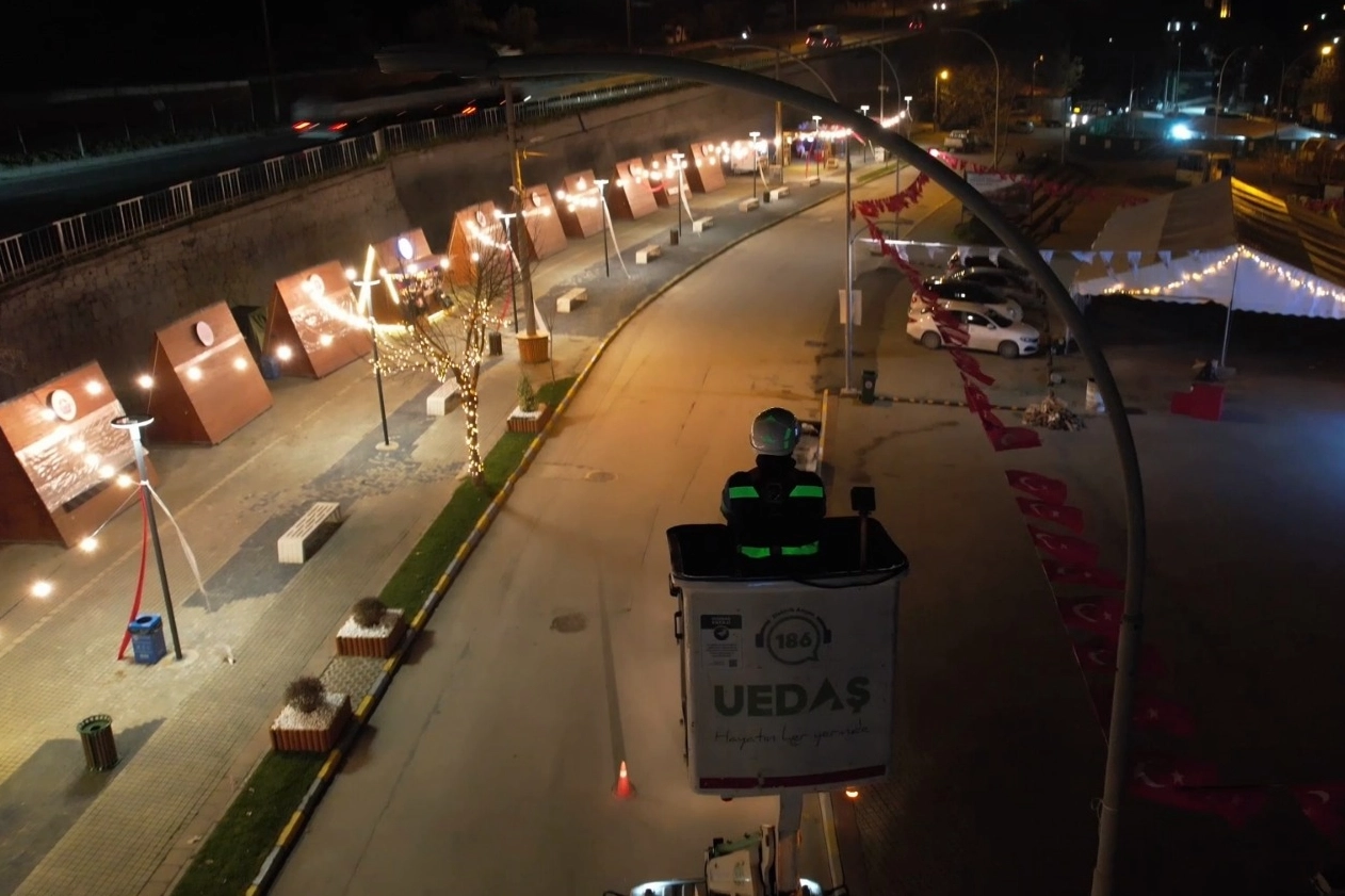 &nbsp;  UEDAŞ&rsquo;tan Yeni Yılda Kesintisiz Enerji Mesaisi