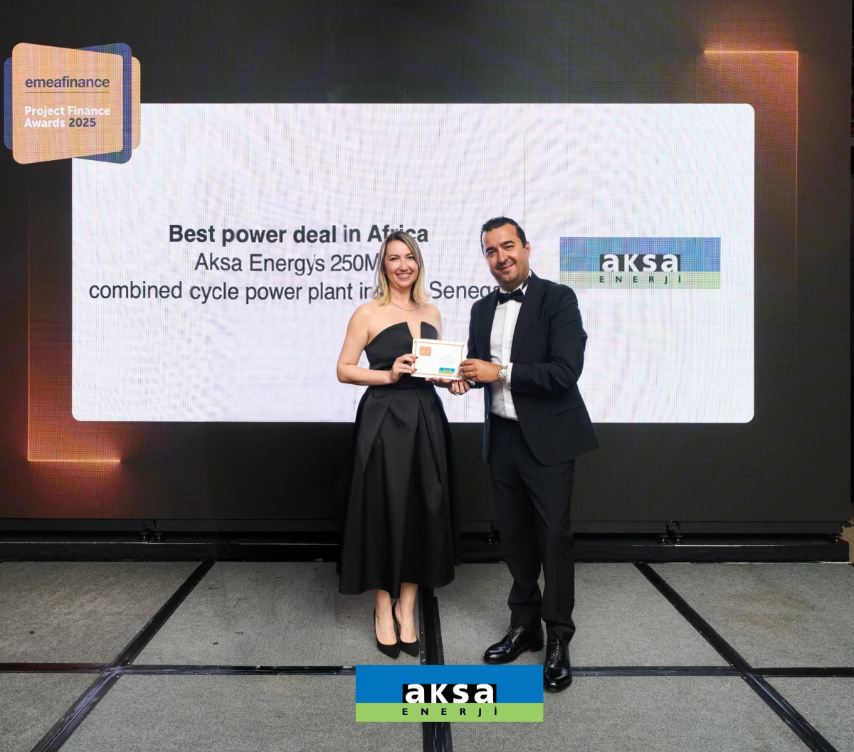 Aksa Enerji&rsquo;ye EMEA Finance&rsquo;ten İki Prestijli &Ouml;d&uuml;l