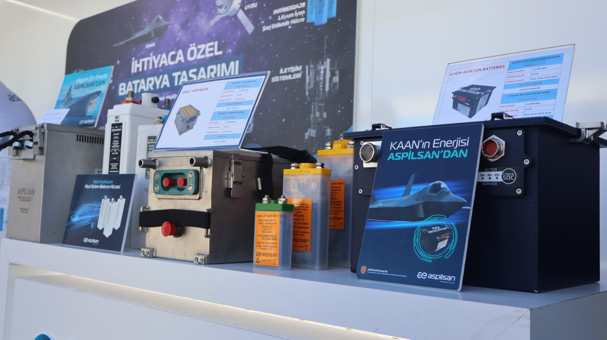 ASPİLSAN Enerji geliştirdiği milli pil ve batarya sistemlerini tanıttı