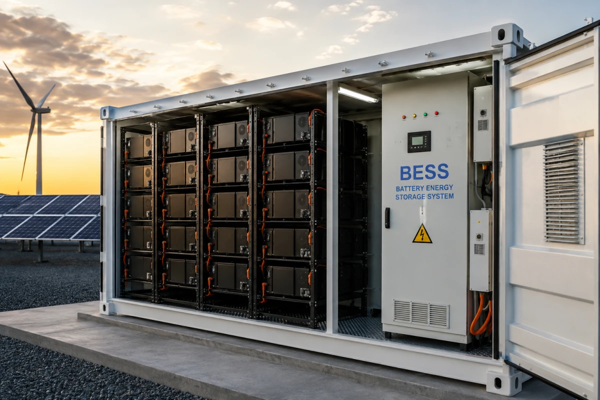 BESS Nedir? Batarya Enerji Depolama Sistemi (Battery Energy Storage System) Rehberi
