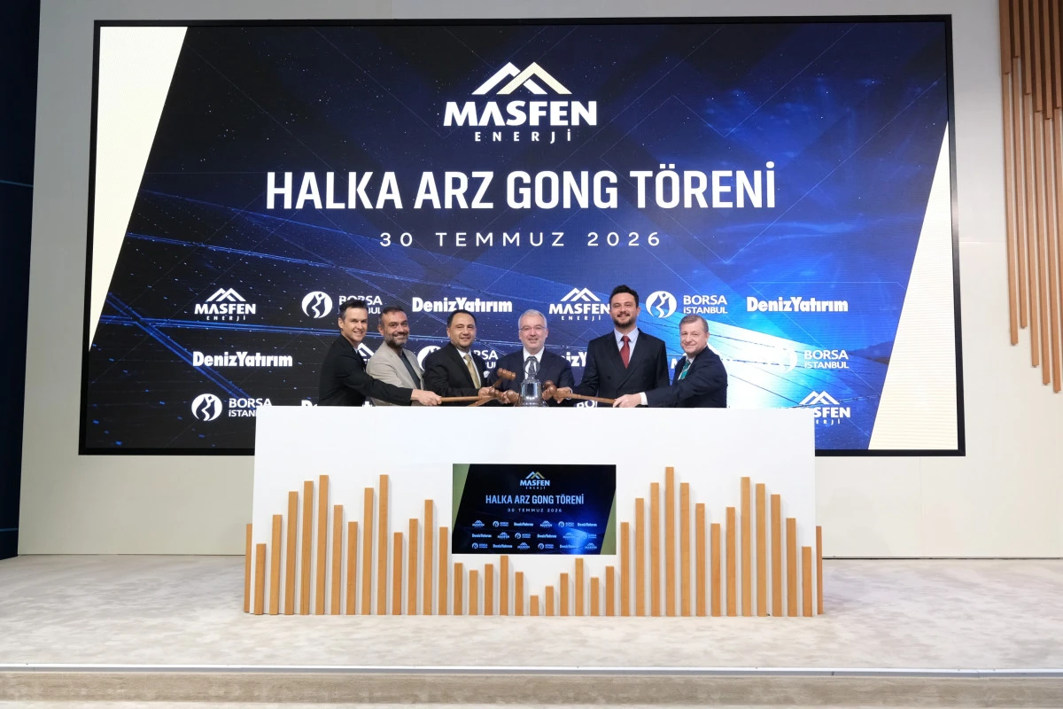 Borsa İstanbul&rsquo;da gong Masfen Enerji i&ccedil;in &ccedil;aldı