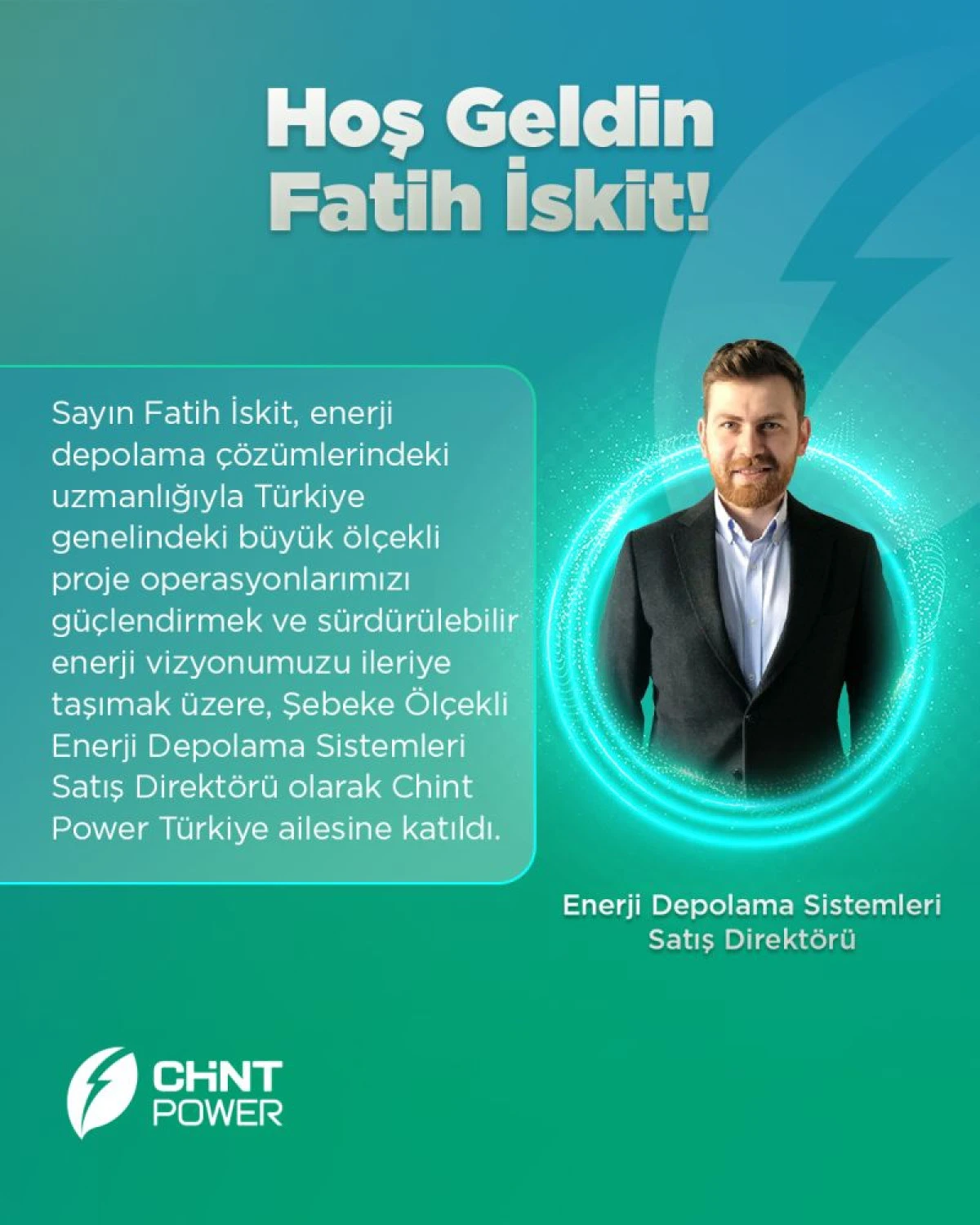 Chint Power T&uuml;rkiye&rsquo;den Enerji Depolamada G&uuml;&ccedil;l&uuml; Atama