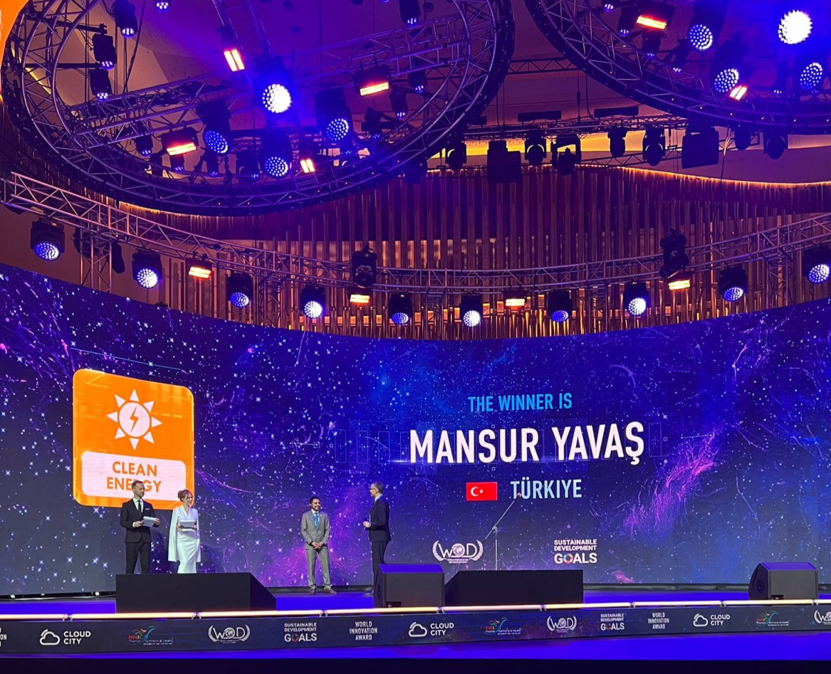 Mansur Yavaş'a Yeşil Enerji Ödülü