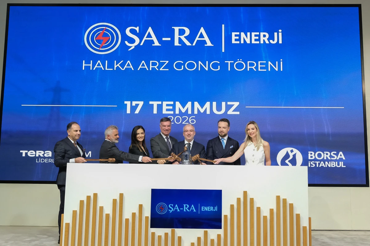 ŞA-RA Enerji Bist&rsquo;te İşlem G&ouml;rmeye Başladı&nbsp;