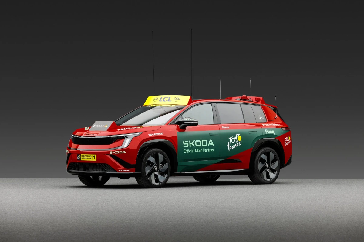 &Scaron;koda'dan Tour de France'ta Elektrikli G&ouml;vde G&ouml;sterisi