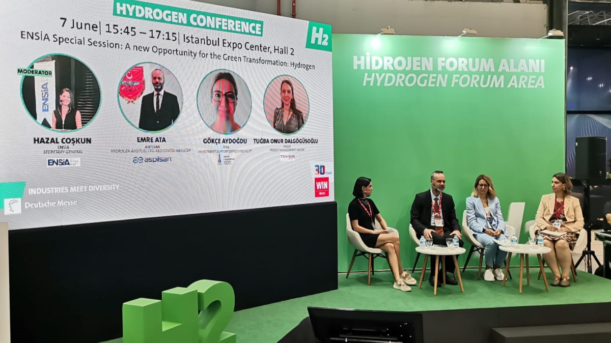 WIN EURASIA'da hidrojenin yeşil dönüşümdeki avantajları konuşuldu