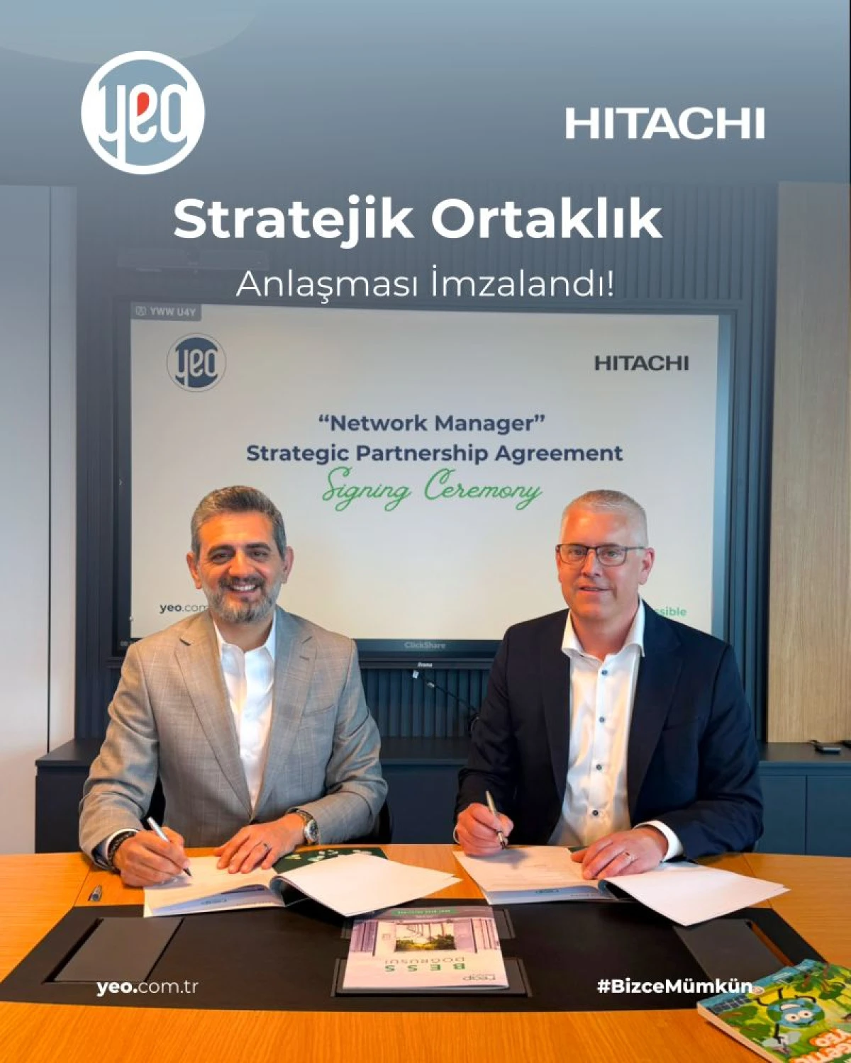 YEO Teknoloji ve Hitachi Energy&rsquo;den Şebeke Y&ouml;netiminde Stratejik İş Birliği
