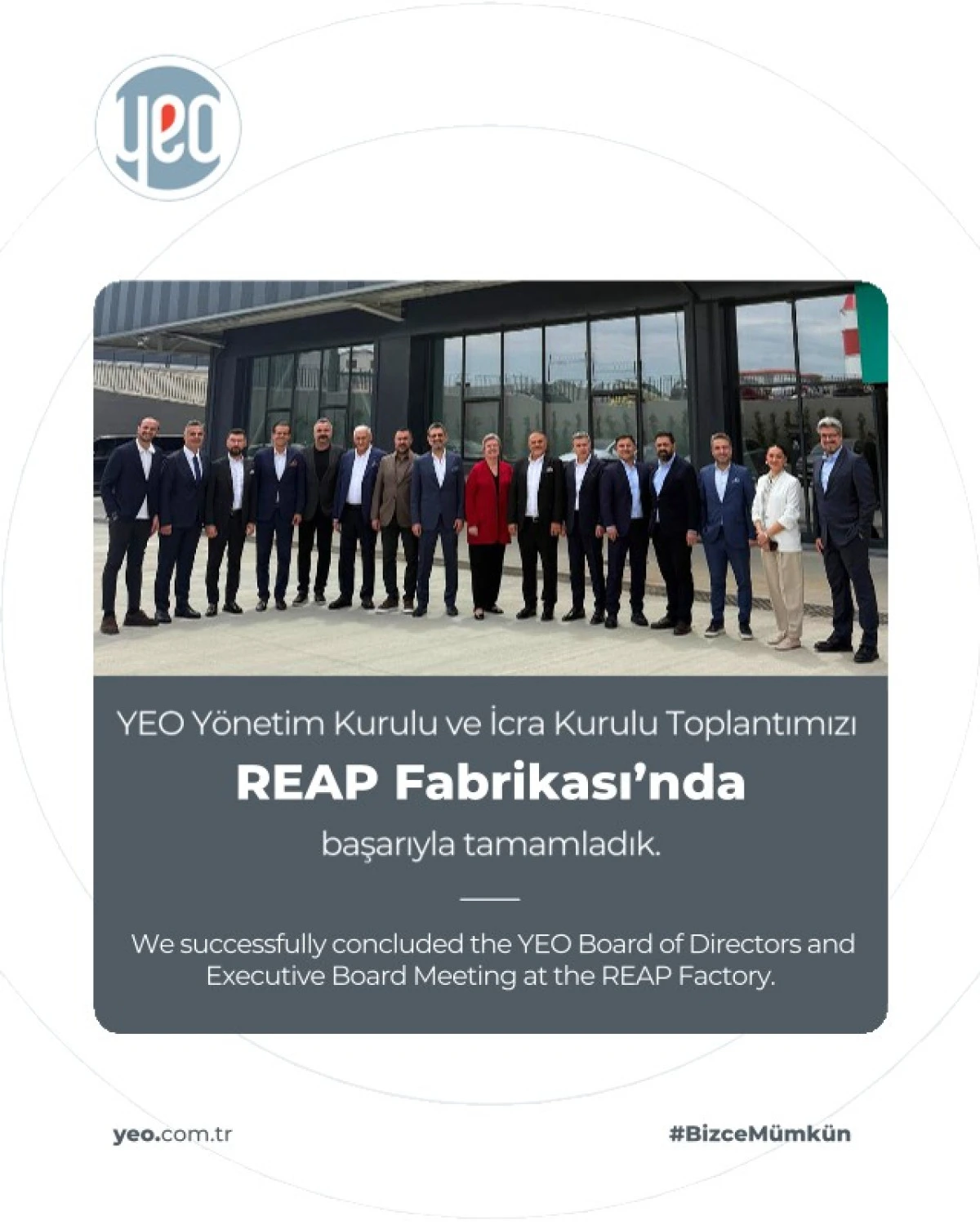 YEO&rsquo;dan S&uuml;rd&uuml;r&uuml;lebilir Gelecek İ&ccedil;in Stratejik Buluşma